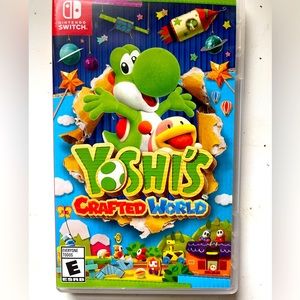 Nintendo switch Yoshi’s Crafted World